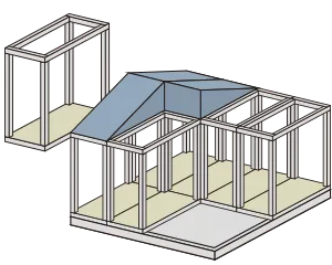 木材と鉄で家を建てる(工法の違い)