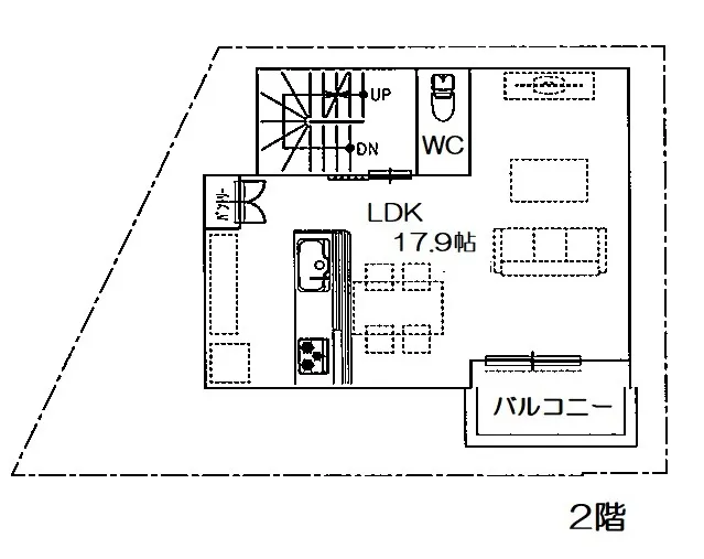 間取り　2階