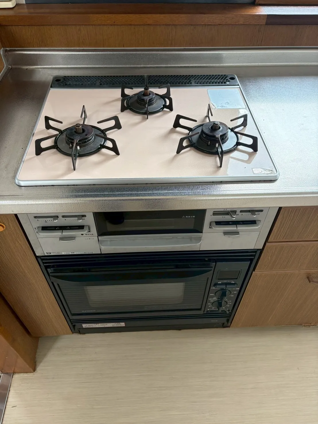 3個口ガスコンロ